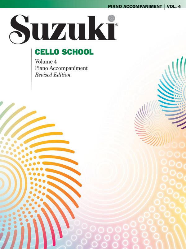 Suzuki Cello School vol.4  piano accompaniments  