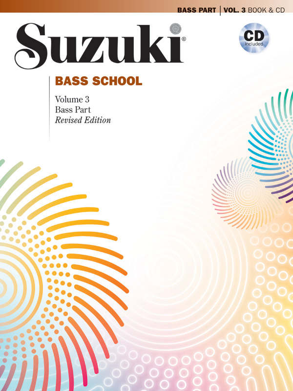 Suzuki Bass School vol.3 (+CD)  bass part  revised edition 2014
