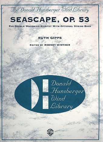 Seascape op.53 for 2 flutes, oboe, english horn,  2 clarinets, 2 bassoons and 2 horns (bass ad lib)  score