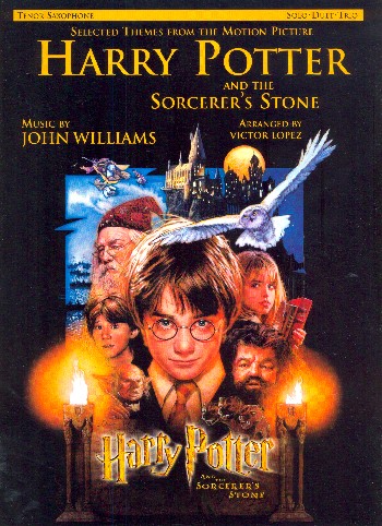 Selected Themes from Harry Potter:&nbsp;&nbsp;Solos, duets and trios&nbsp;&nbsp;for tenor saxophone,  score