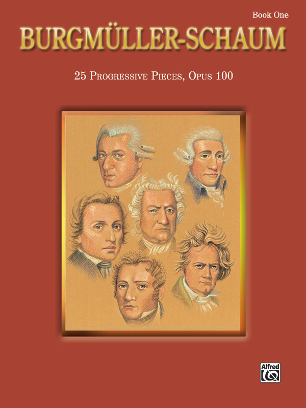 EL00290A  Burgmüller-Schaum - 25 progressive pieces op.100 - Book 1  for piano  