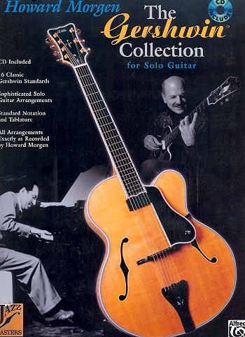 The Gershwin Collection (+CD)&nbsp;&nbsp;for solo guitar&nbsp;&nbsp;notes und tab