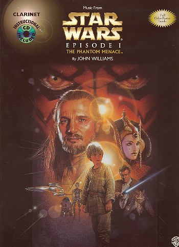 Star Wars Episode 1 (+CD)&nbsp;&nbsp;for clarinet&nbsp;&nbsp;