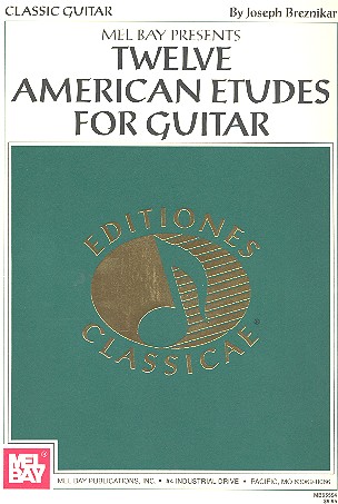 12 American Etudes  for guitar  