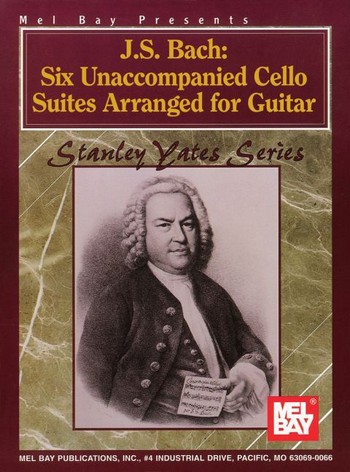 6 unaccompanied cello solos&nbsp;&nbsp;for guitar&nbsp;&nbsp;