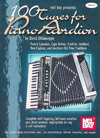 100 Tunes for Piano-  Accordion in Traditional Styles  