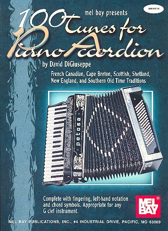 100 Tunes for Piano-&nbsp;&nbsp;Accordion in Traditional Styles&nbsp;&nbsp;