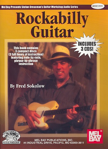 Rockabilly Guitar (+3 CD's)  Note-by-Note and Phrase-by-Phrase  Instruction