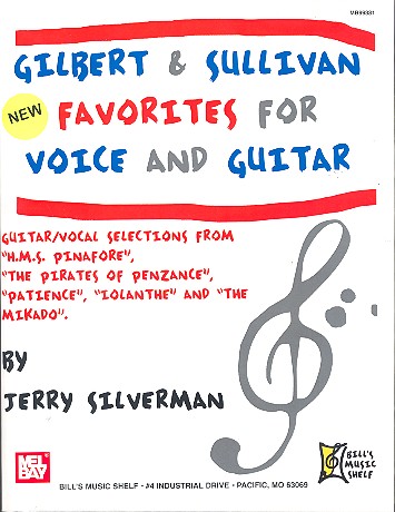 Gilbert and Sullivan Favorites: for voice&nbsp;&nbsp;and guitar&nbsp;&nbsp;songbook melody line/lyrics/chords