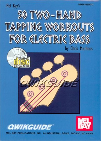 50 two-hand Tapping Workouts (+CD)  for electric bass  