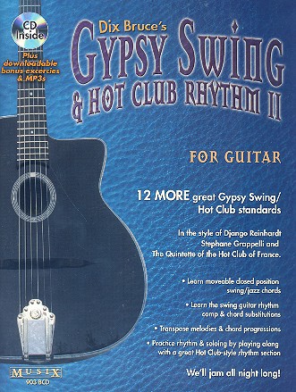 Gypsy Swing and Hot Club Rhythm&nbsp;&nbsp;vol.2 (+CD): for guitar&nbsp;&nbsp;