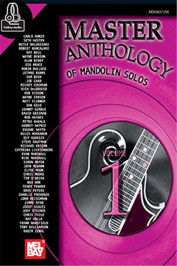 Maste Anthology of Mandolin Solos vol.1 (+Online Audio)