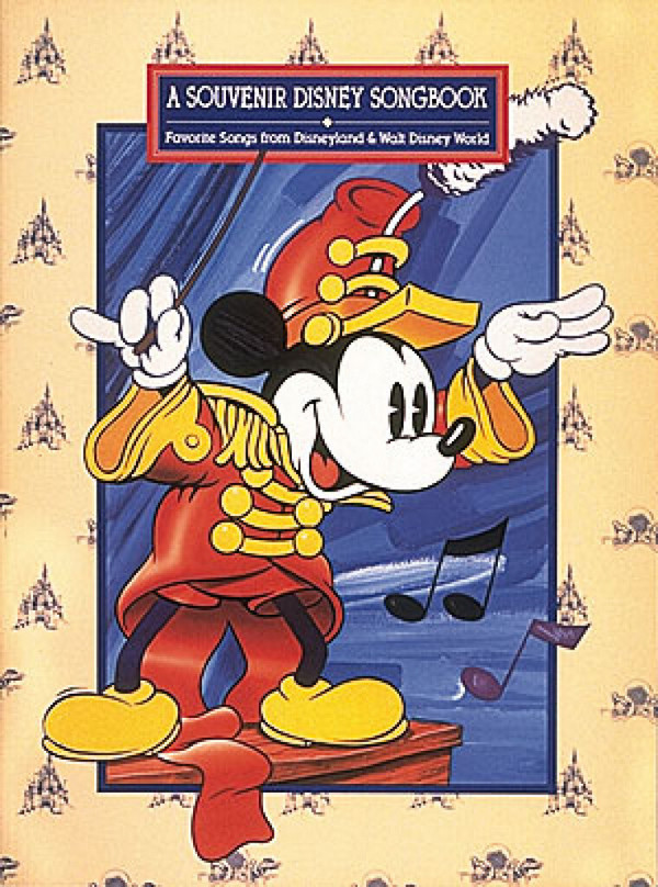 A Souvenir Disney Songbook  Piano, Vocal and Guitar  Buch