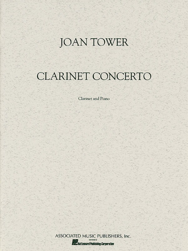 Joan Tower, Clarinet Concerto  Klarinette und Klavier  Buch