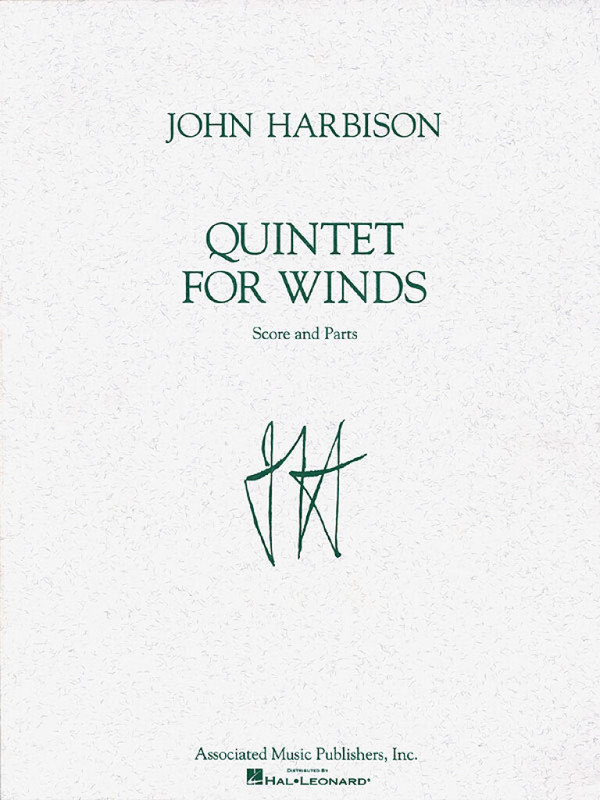 John Harbison, Quintet for Winds  Bläserquintett  Partitur + Stimmen
