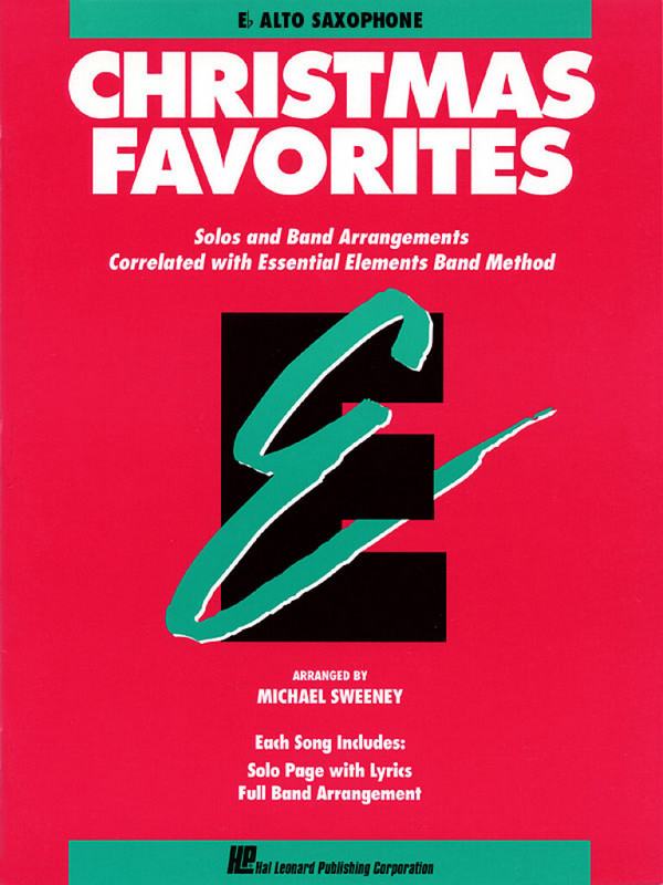 Christmas Favorites&nbsp;&nbsp;for concert band&nbsp;&nbsp;alto saxophone