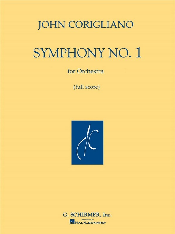 John Corigliano, Symphony No.1&nbsp;&nbsp;Orchestra&nbsp;&nbsp;Partitur