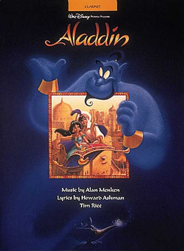 Aladdin  for clarinet  songbook
