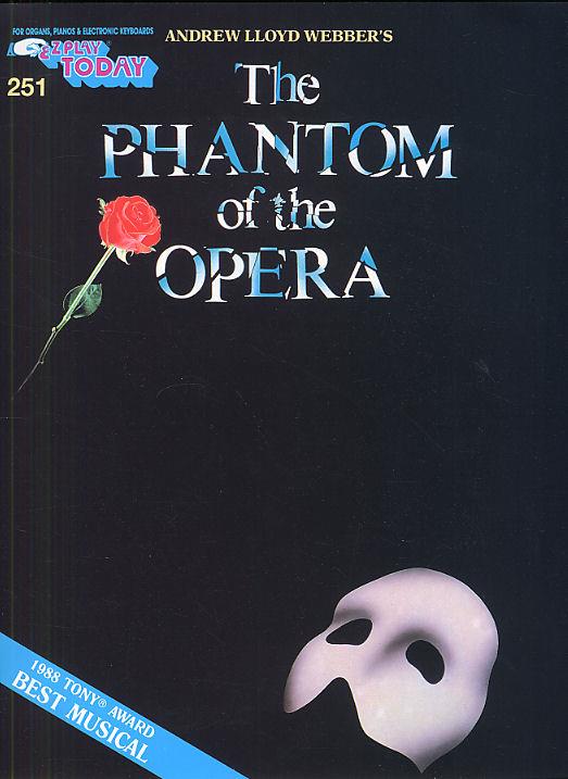 The Phantom of the Opera&nbsp;&nbsp;for keyboard (organ/piano)&nbsp;&nbsp;EZ play today vol.251
