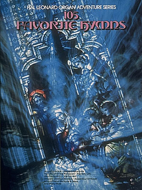 105 Favorite Hymns  Orgel  Buch