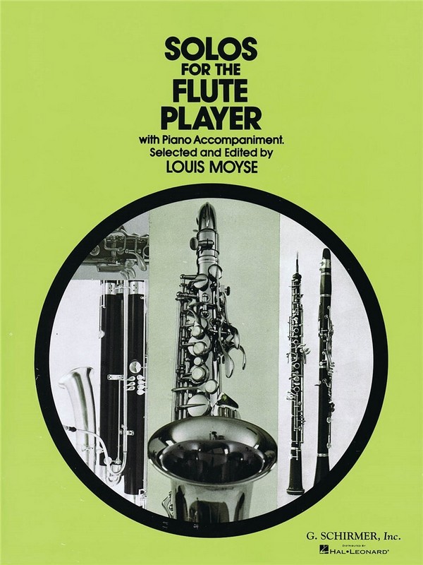 Solos for the Flute Player with&nbsp;&nbsp;Piano Accompaniment&nbsp;&nbsp;
