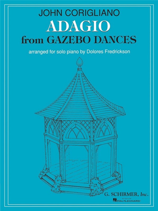 John Corigliano, Adagio From Gazebo Dances&nbsp;&nbsp;Klavier&nbsp;&nbsp;Buch