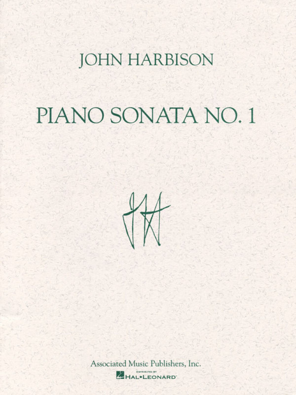 John Harbison, Piano Sonata No. 1  Klavier  Buch