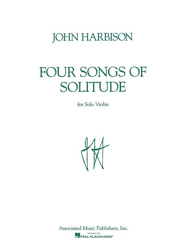 4 songs of solitude  for violin solo  