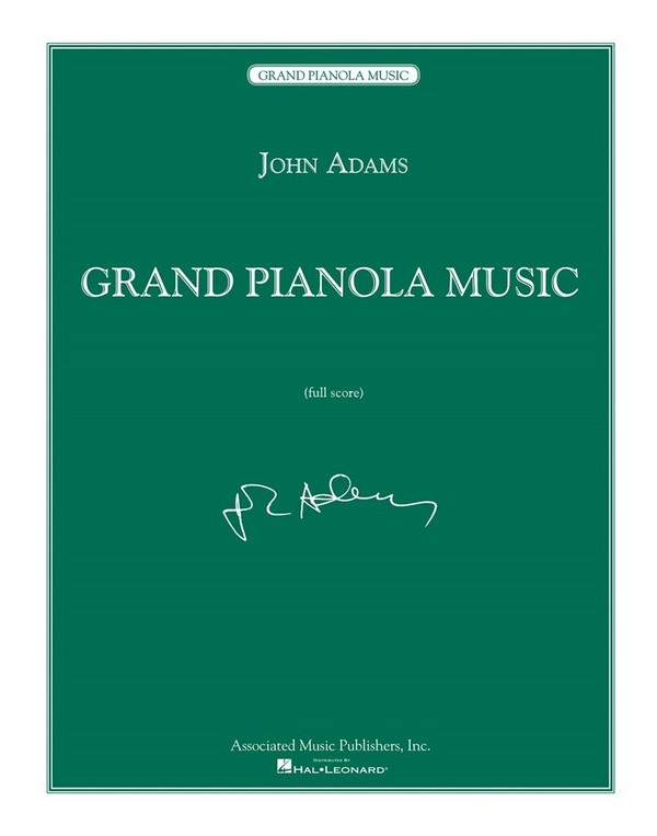 Grand Pianola Music  for orchestra  score