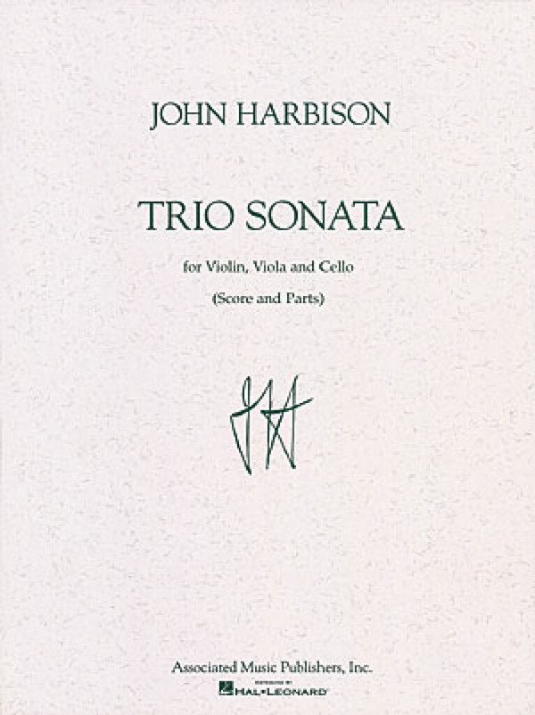 Trio Sonata  for violin, viola and cello  score and parts