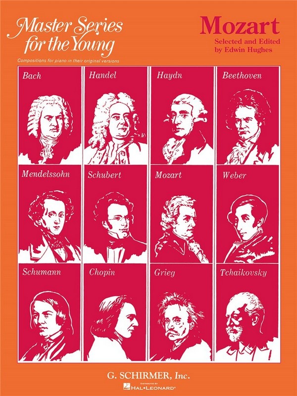 Wolfgang Amadeus Mozart, Master Series for the Young - W.A. Mozart&nbsp;&nbsp;Klavier&nbsp;&nbsp;Buch