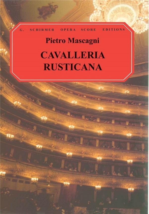 Cavalleria rusticana  Klavierauszug (it/en)  