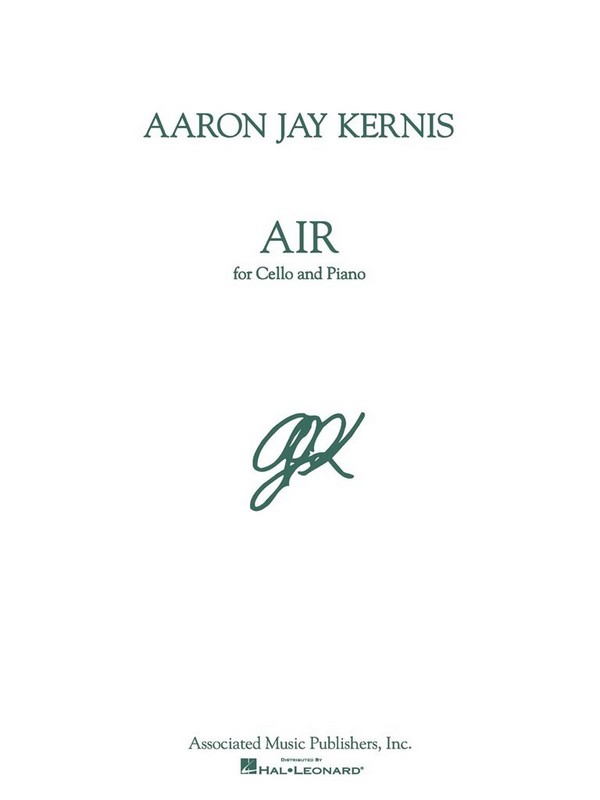 A Kernis, Air  Cello und Klavier  Buch