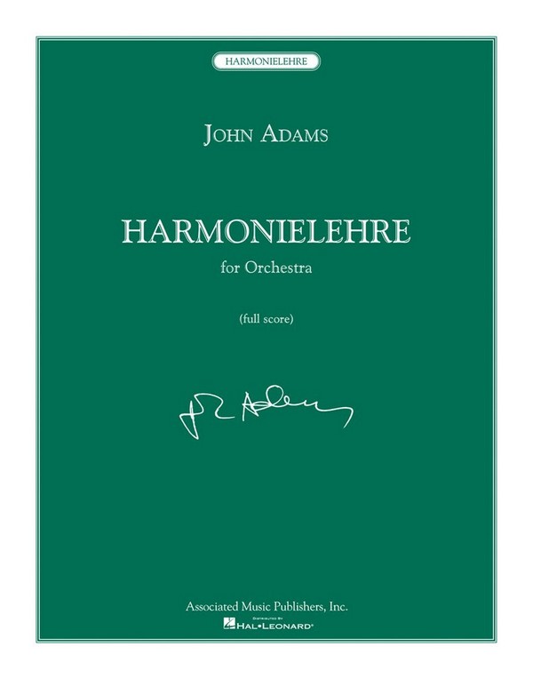 Harmonielehre  for orchestra  score