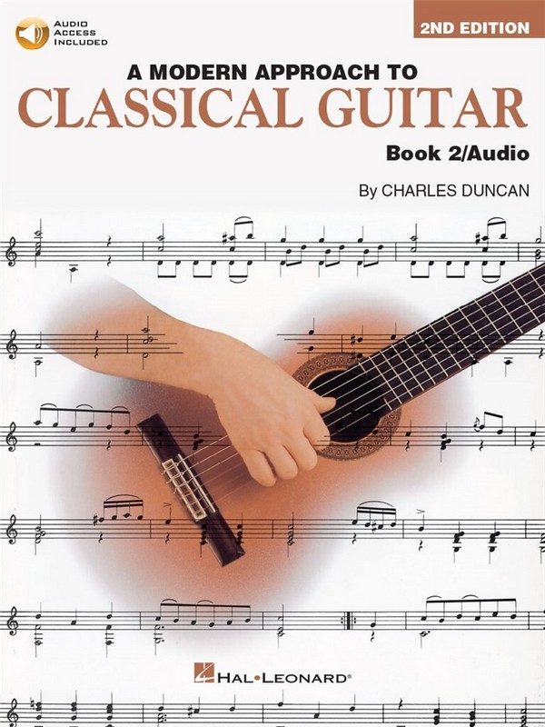 A Modern Approach To Classical Gtr Book 2&nbsp;&nbsp;Gitarre&nbsp;&nbsp;Buch + Online-Audio