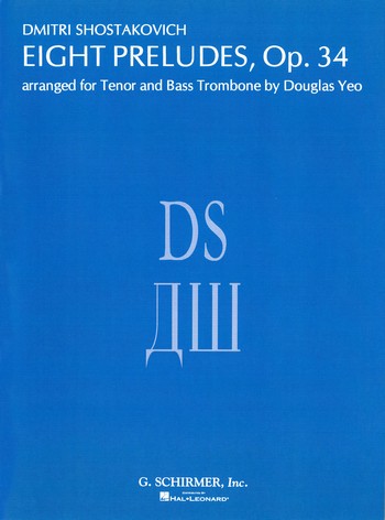 8 Präludien für Tenor- und Bassposaune    