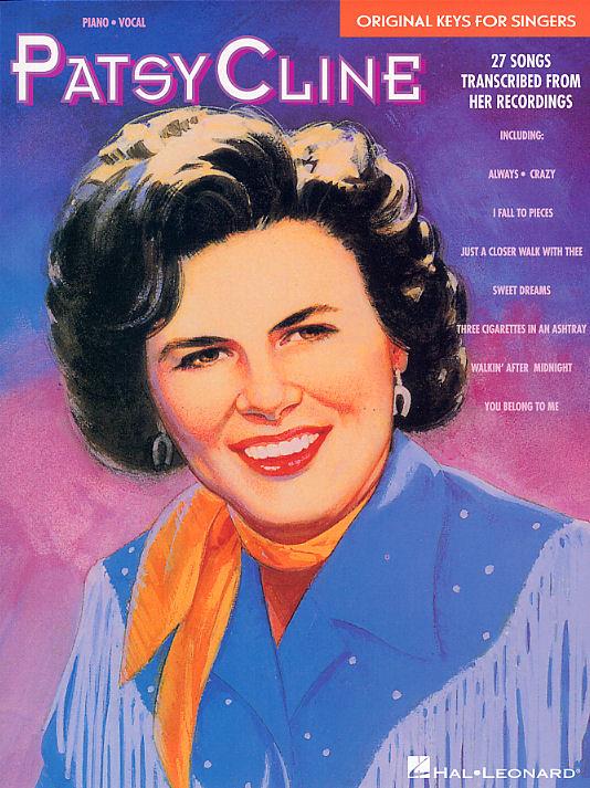 Patsy Cline: Original Keys for&nbsp;&nbsp;Singers&nbsp;&nbsp;songbook for piano/vocal