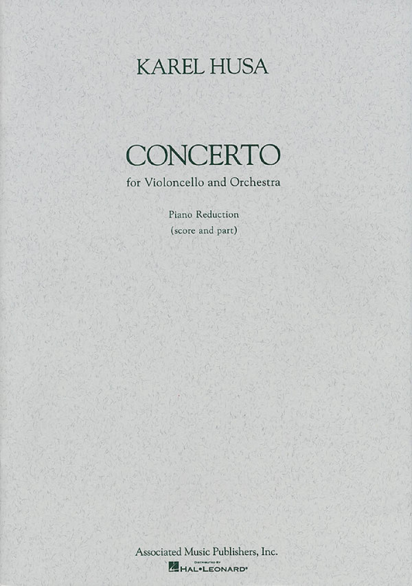 Karel Husa, Concerto for Violoncello and Orchestra  Cello und Klavier  Buch