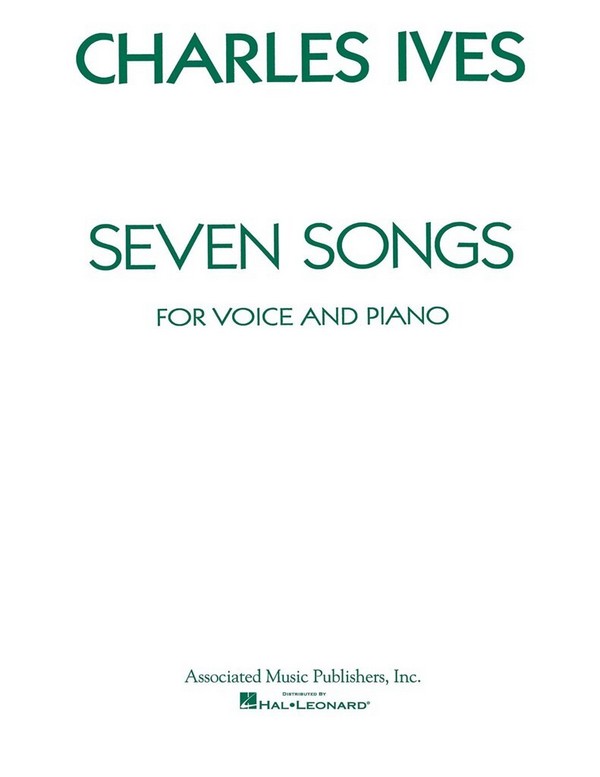 7 songs  for voice and piano  
