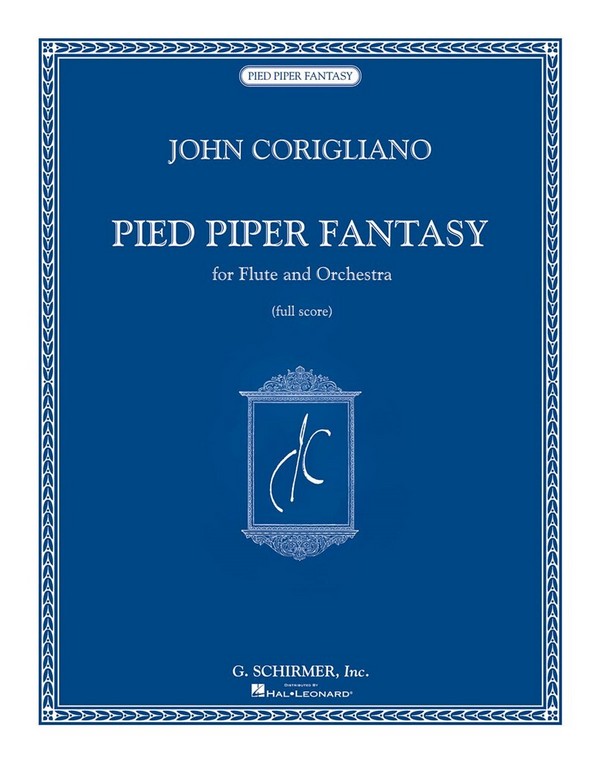 John Corigliano, Pied Piper Fantasy&nbsp;&nbsp;Flute and Orchestra&nbsp;&nbsp;Partitur