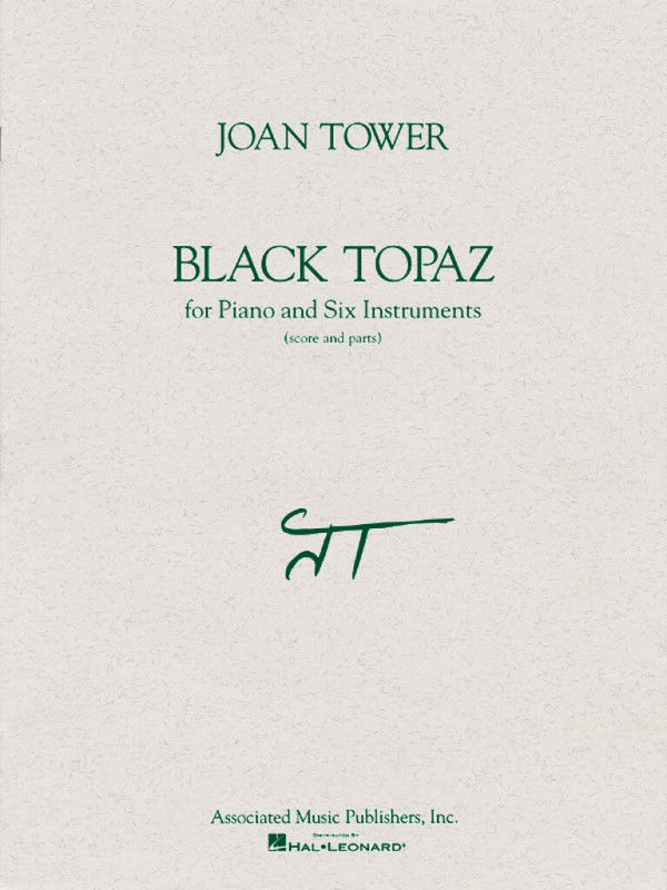 Joan Tower, Black Topaz  Wind Ensemble  Partitur + Stimmen