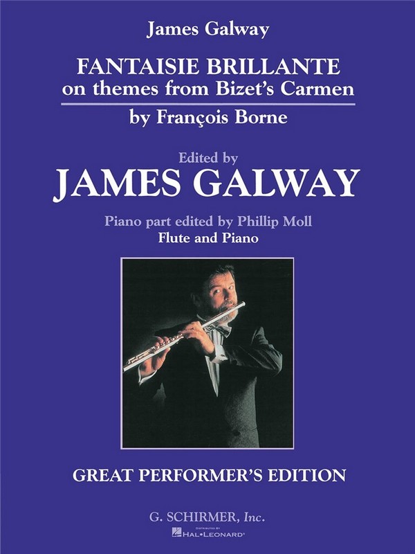 Fantaisie brillante on Themes from Bizet's Carmen  for flute and piano  