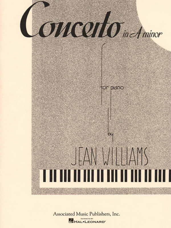 Jean Williams, Concerto in A Minor&nbsp;&nbsp;Klavier&nbsp;&nbsp;Buch