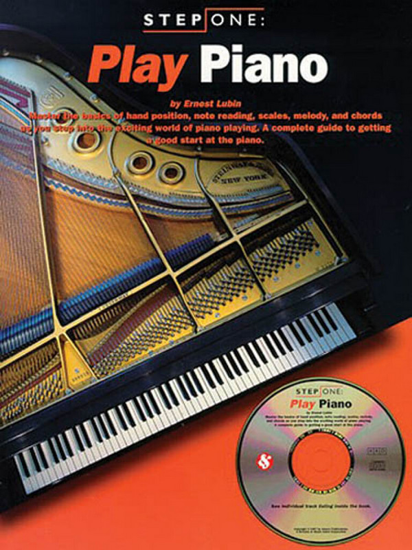 Step One: Play Piano&nbsp;&nbsp;Klavier&nbsp;&nbsp;Buch + CD