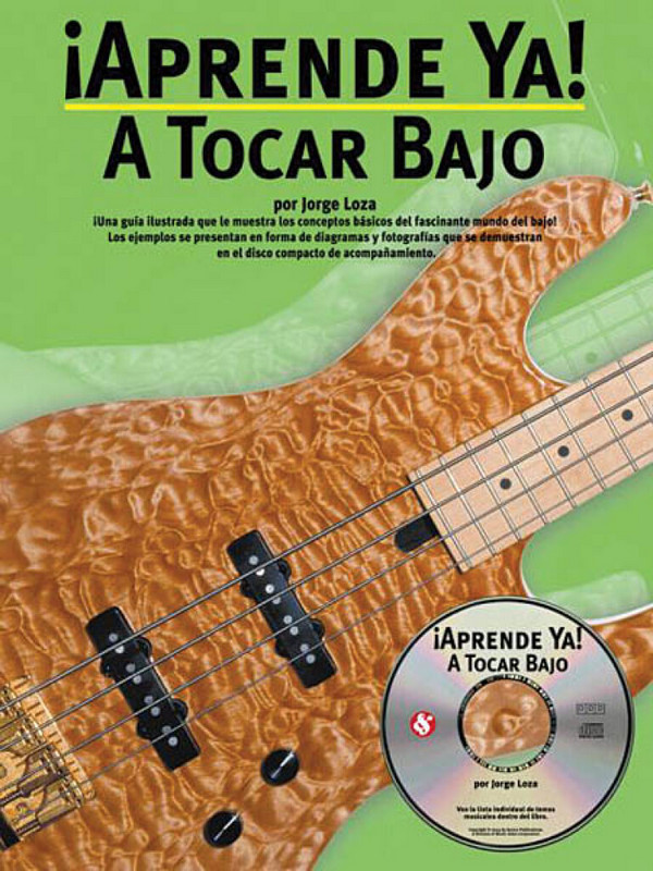 Aprende Ya: A Tocar Bajo&nbsp;&nbsp;Bass Guitar&nbsp;&nbsp;Buch + CD