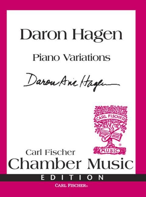 Daron Hagen Piano Variations&nbsp;&nbsp;Klavier&nbsp;&nbsp;Solostimme