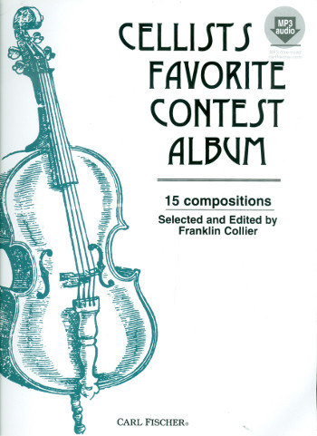 Cellist's Favorite Contest Album (+MP3 Download)&nbsp;&nbsp;for cello and piano&nbsp;&nbsp;