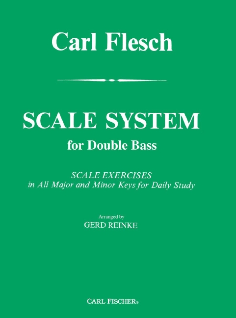 Carl Flesch Scale System&nbsp;&nbsp;Kontrabass&nbsp;&nbsp;