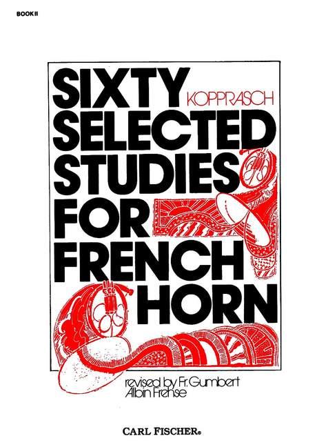 60 selected Studies vol.2 (nos.35-60)  for french horn  