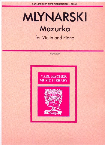 Mazurka  for violin and piano  